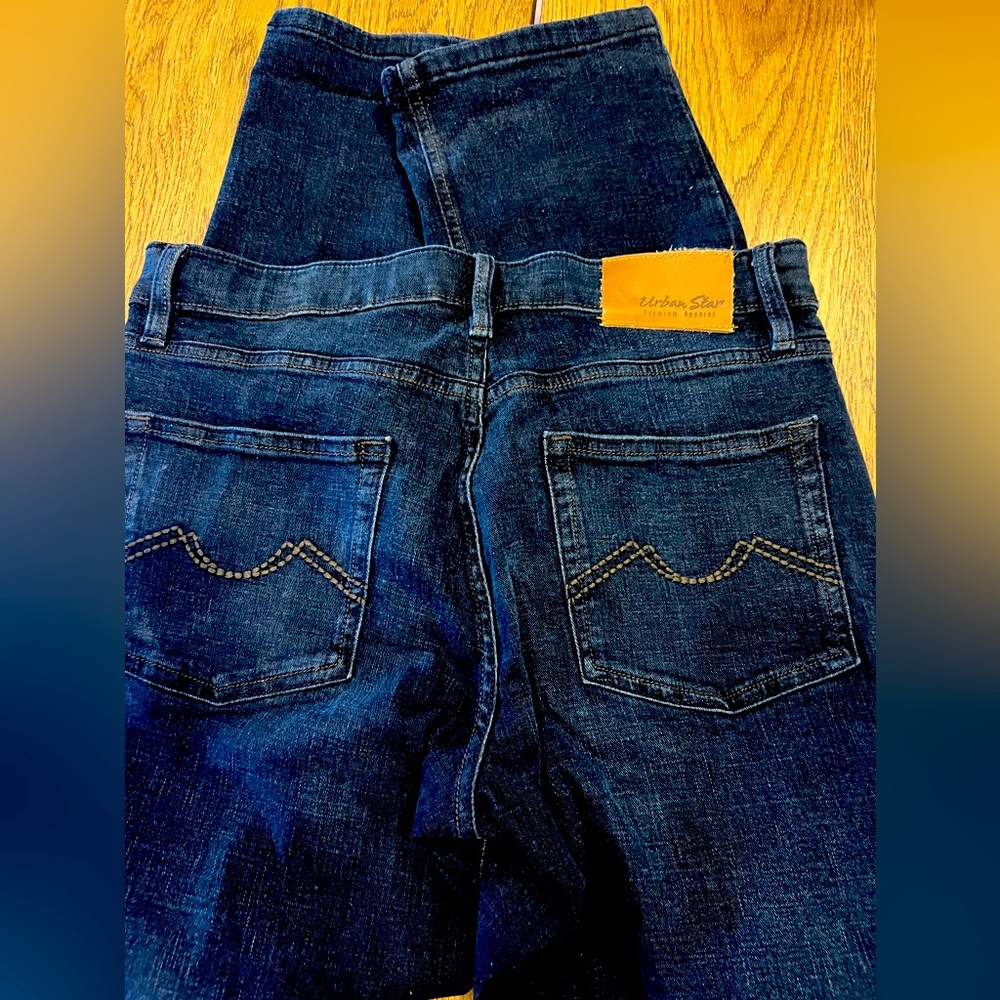 Dark blue Men blue jeans Urban Star Premium Apparel, Men Jeans